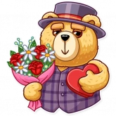 Стикер #11 из набора Тед