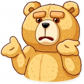 Стикер #8 из набора Тед