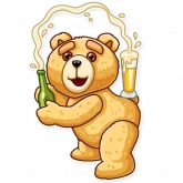 Стикер #7 из набора Тед