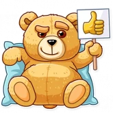 Стикер #3 из набора Тед