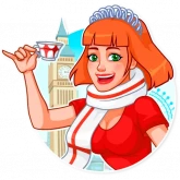 Стикер #10 из набора Чирлидерши