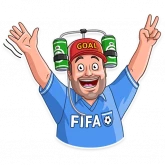 Стикер #2 из набора Болельщик