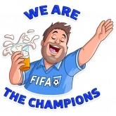 Стикер #12 из набора Болельщик