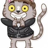Стикер #3 из набора Vincent Whiskers
