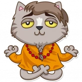 Стикер #12 из набора Vincent Whiskers