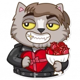 Стикер #9 из набора Vincent Whiskers