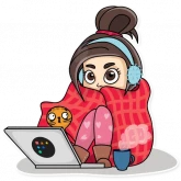 Стикер #10 из набора Удаленка @theyseeku
