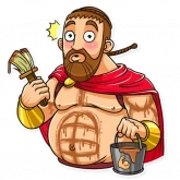 Стикер #6 из набора Это спарта!