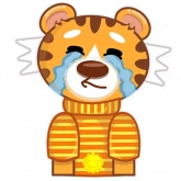 Стикер #12 из набора Тиграля