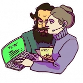 Стикер #8 из набора Толстой-хипстер