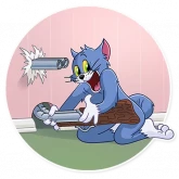 Стикер #6 из набора Tom and Jerry