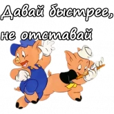Стикер #6 из набора Три поросенка