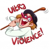 Стикер #7 из набора Ultraviolence