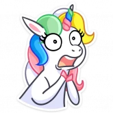 Стикер #2 из набора Unicorn BOOM