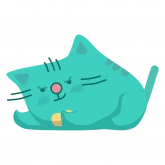Стикер #7 из набора Котик Юпет