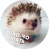 Стикер #2 из набора Упоротые ежики