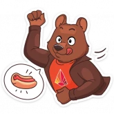 Стикер #10 из набора КАПИТАНЫ :: @stickroom