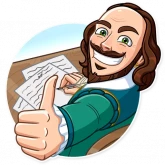 Стикер #3 из набора Shakespeare