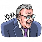 Стикер #11 из набора Жириновский